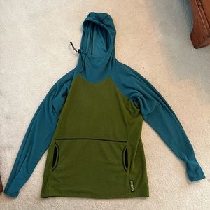 Men’s medium melanzana microgrid